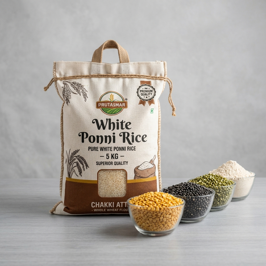 Rice, Dals & Chakki Atta